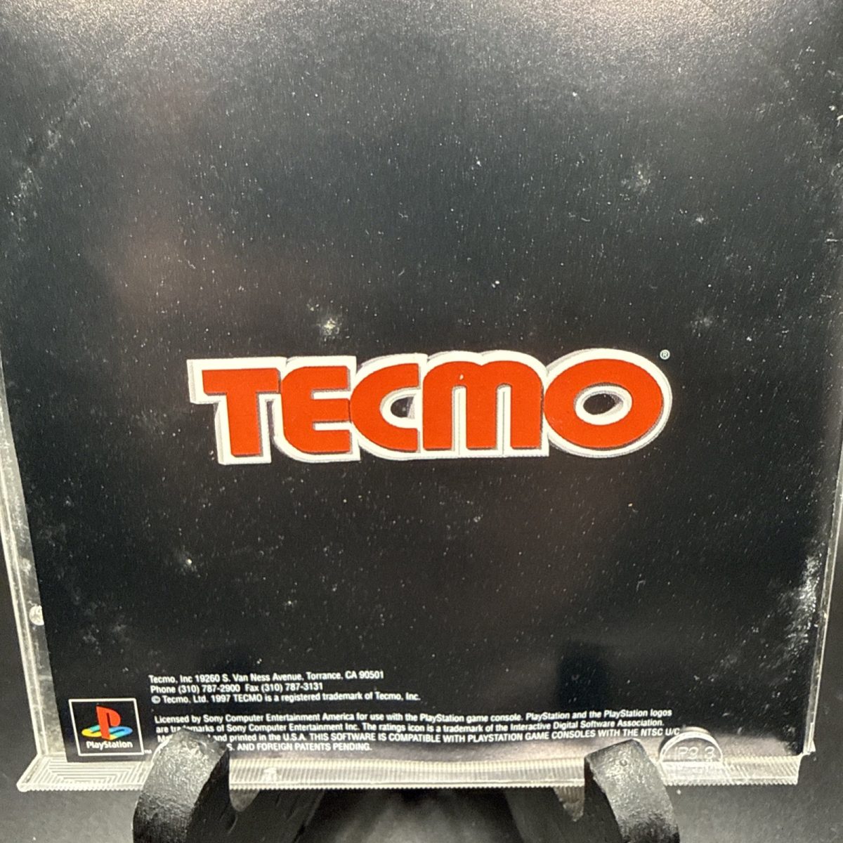 Tecmo Stackers (Sony PlayStation 1, 1997) CIB Complete With Manual Tested