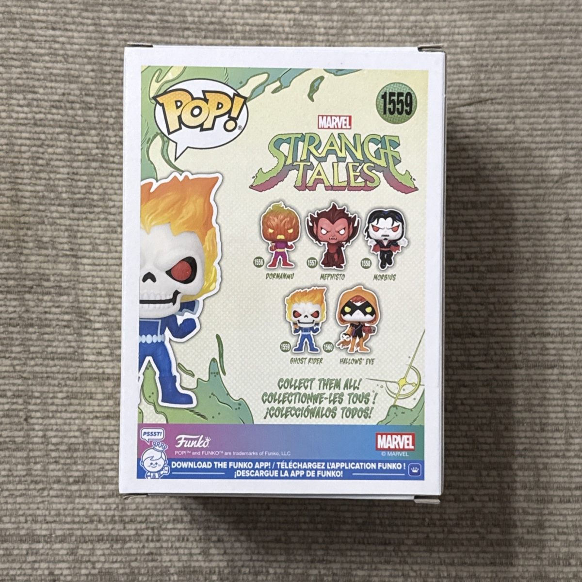 NEW | Marvel Strange Tales Ghost Rider Funko Pop! Vinyl Figure #1559
