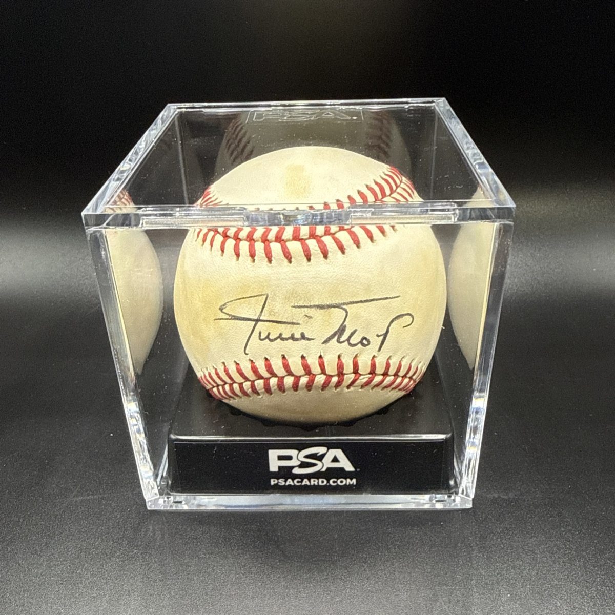 Beautiful Willie Mays 1979 All Star Game Signed Baseball PSA DNA COA