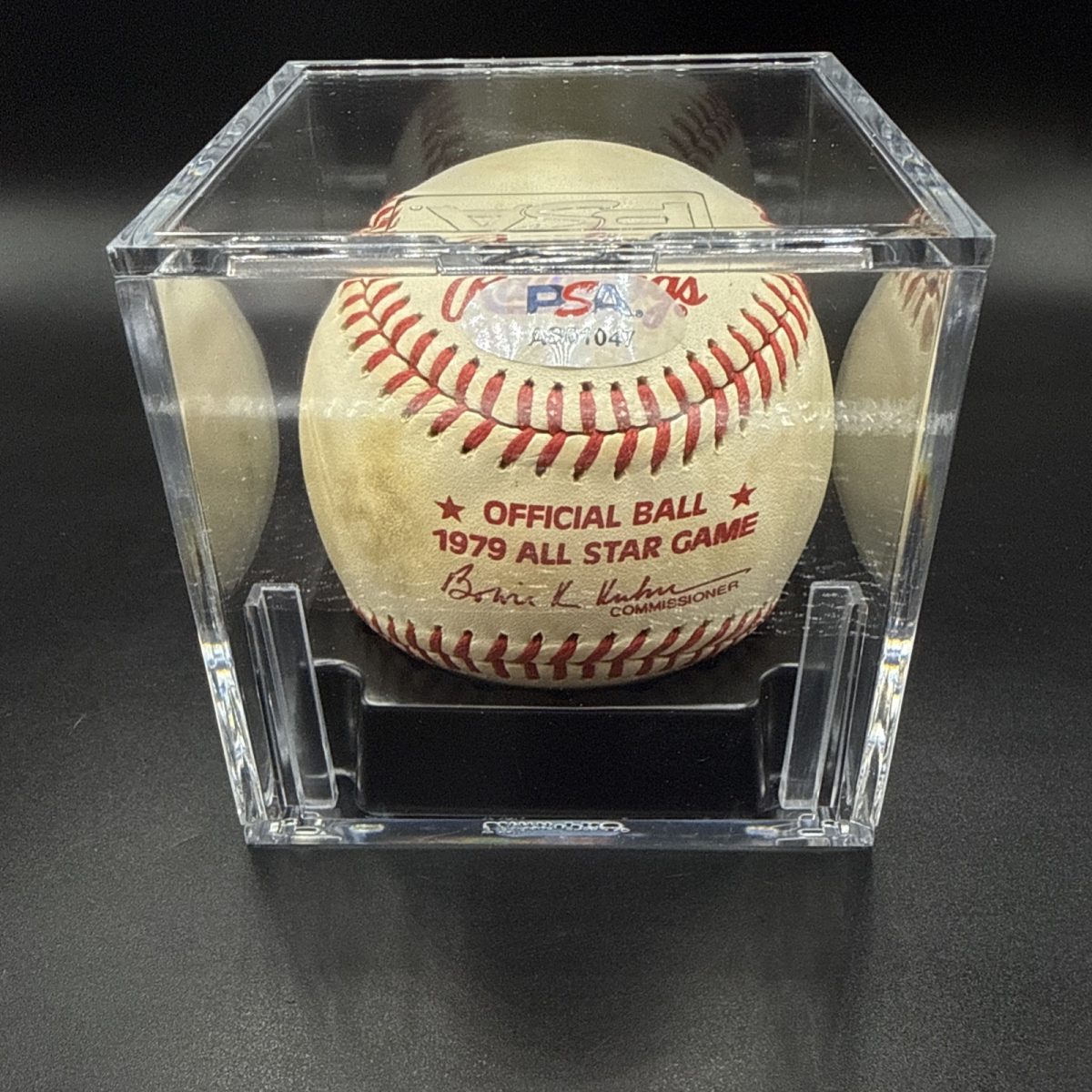 Beautiful Willie Mays 1979 All Star Game Signed Baseball PSA DNA COA