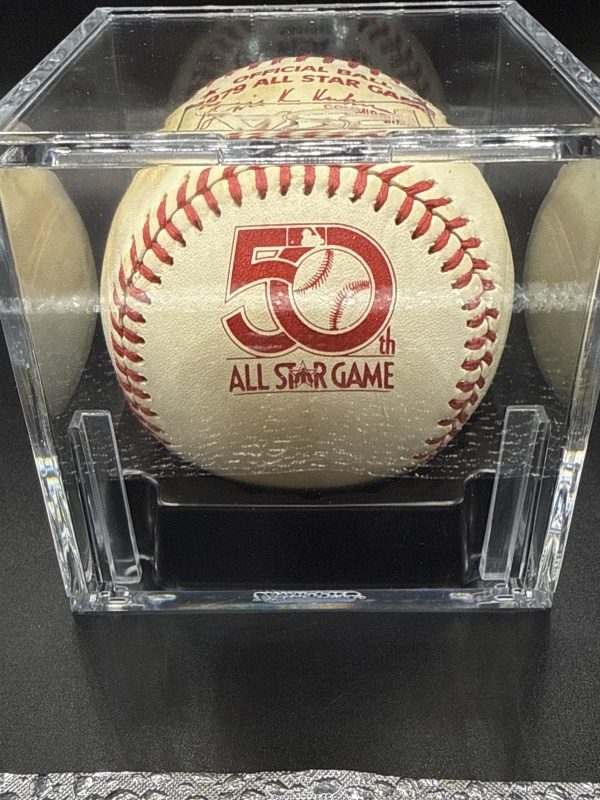 Beautiful Willie Mays 1979 All Star Game Signed Baseball PSA DNA COA