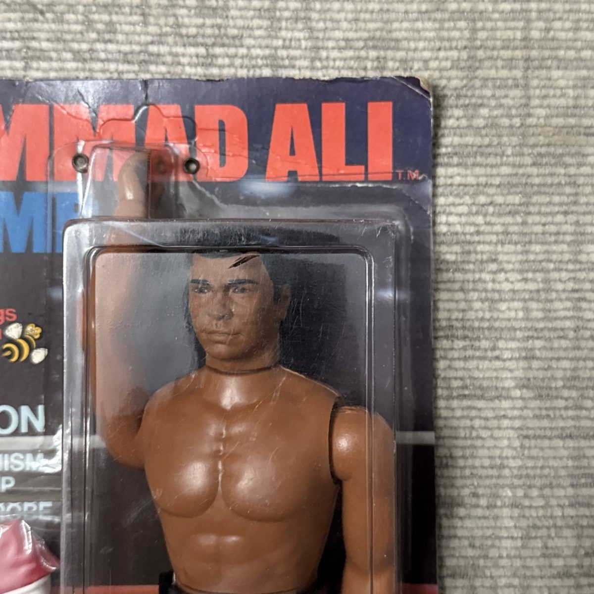 VTG 1976 Mego Muhammad Ali “The Champ” Action Figure – Sealed w/ Gear