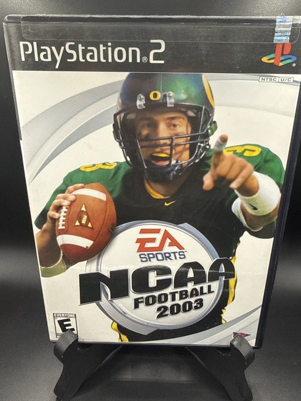 NCAA Football 2003 PS2 PlayStation 2 + Reg Card Complete CIB - Very Good