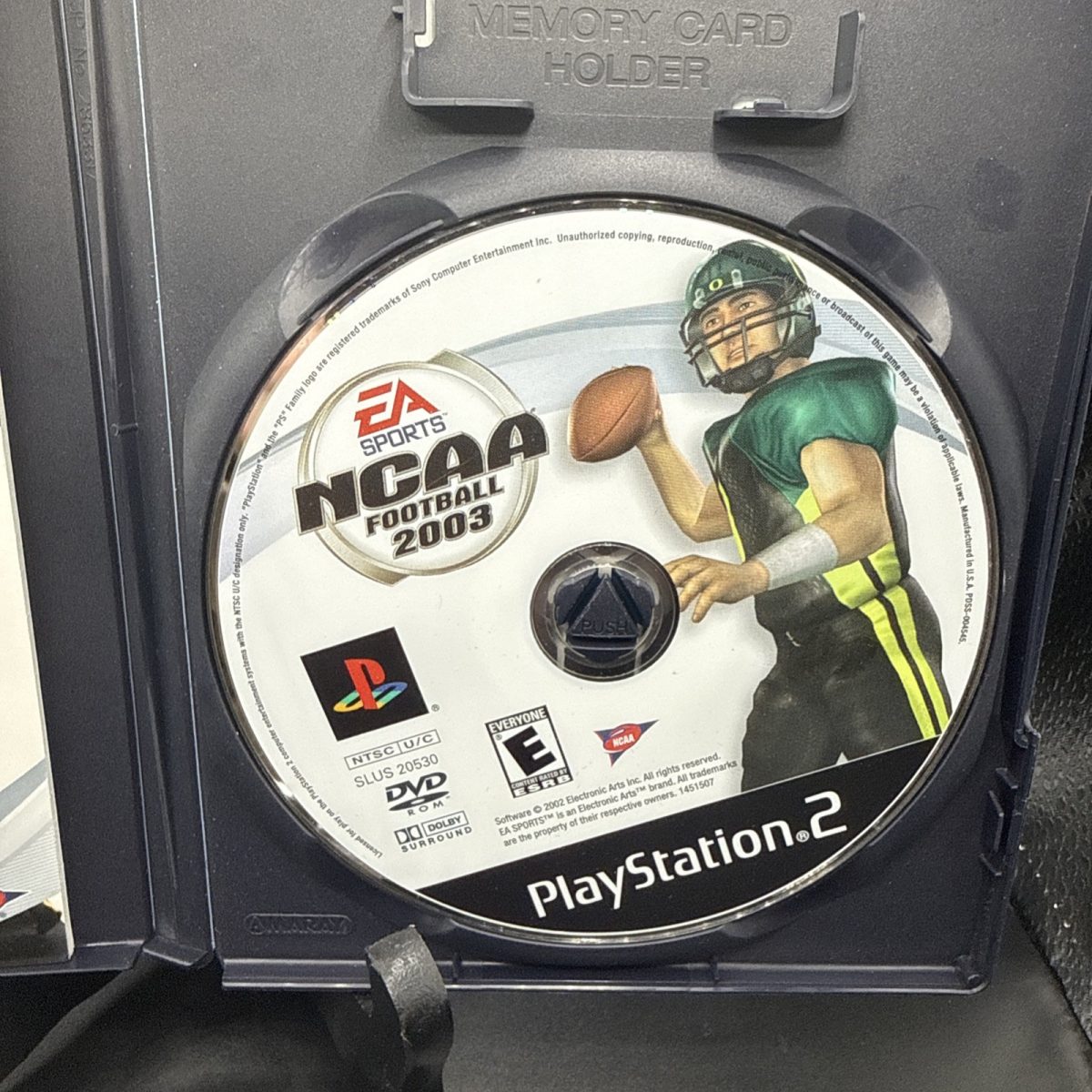 NCAA Football 2003 PS2 PlayStation 2 + Reg Card Complete CIB - Very Good