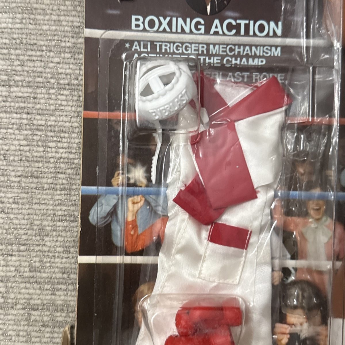 VTG 1976 Mego Muhammad Ali “The Champ” Action Figure – Sealed w/ Gear