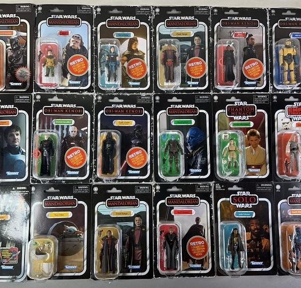 HASBRO Star Wars The Retro Collection 3.75" (18 Figures LOT) NEW Darth Vader