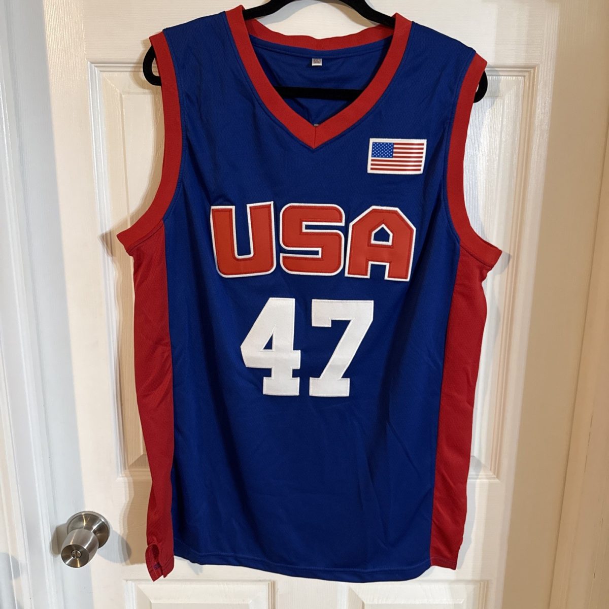 Donald Trump Autographed POTUS Signed Team USA Basketball Jersey XL With COA