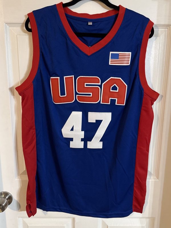 Donald Trump Autographed POTUS Signed Team USA Basketball Jersey XL With COA