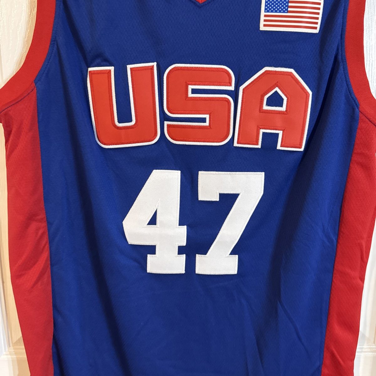 Donald Trump Autographed POTUS Signed Team USA Basketball Jersey XL With COA