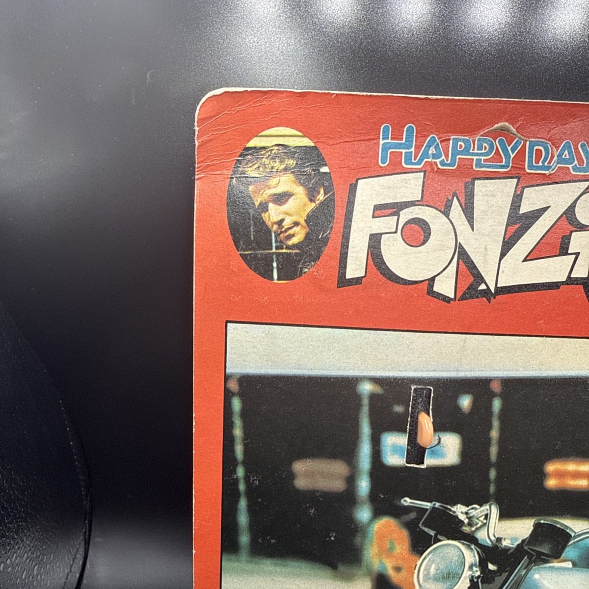 1976 Mego Fonzi Happy Days 8 Inch Action Figure Sealed Unpunched Movable Thumbs