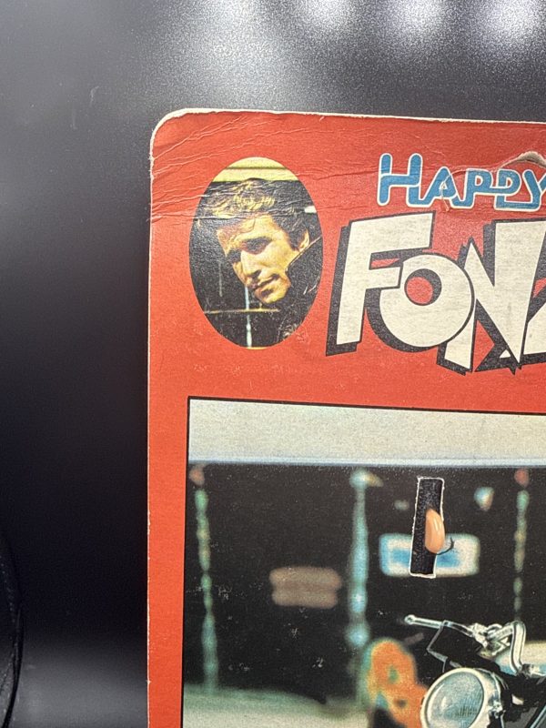 1976 Mego Fonzi Happy Days 8 Inch Action Figure Sealed Unpunched Movable Thumbs