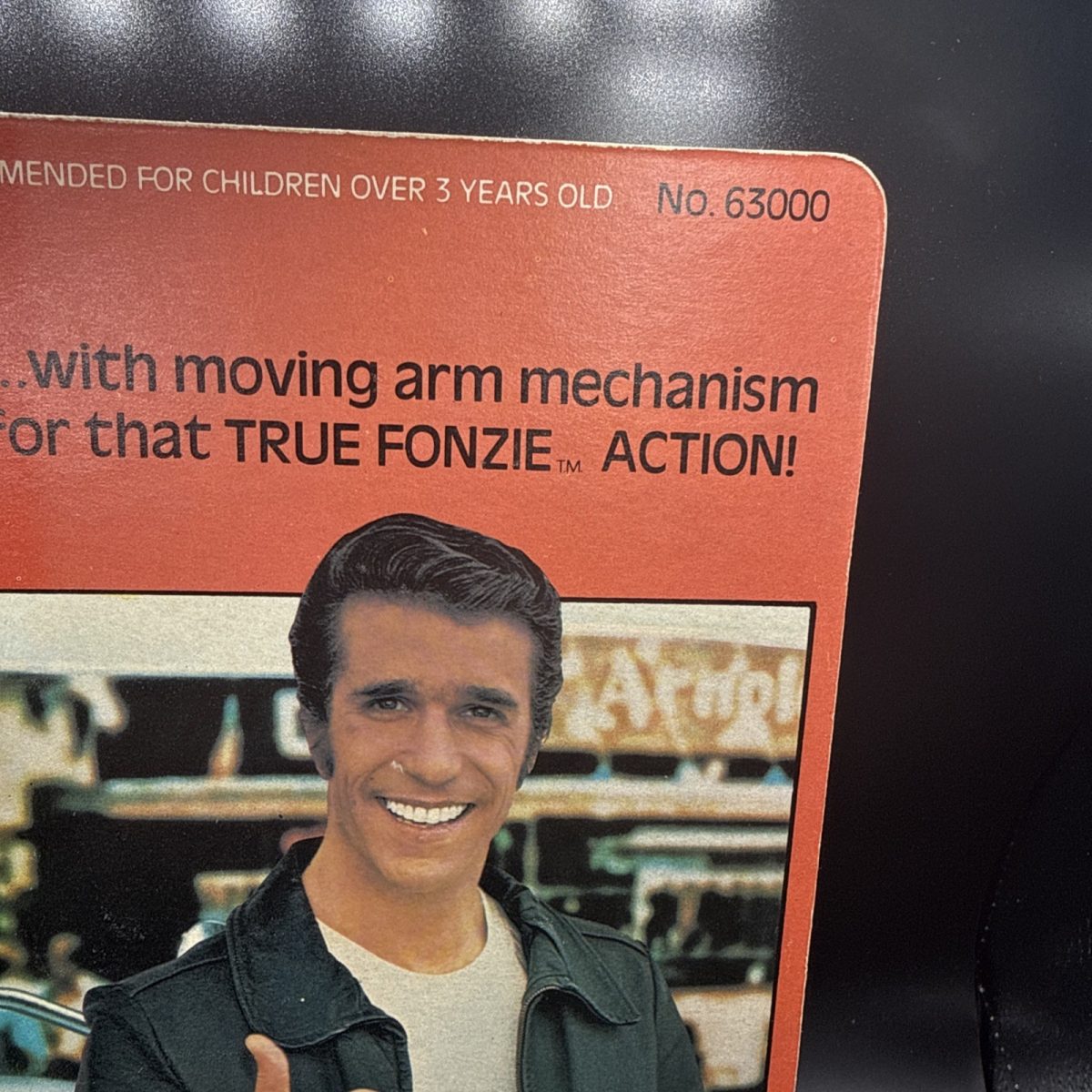 1976 Mego Fonzi Happy Days 8 Inch Action Figure Sealed Unpunched Movable Thumbs