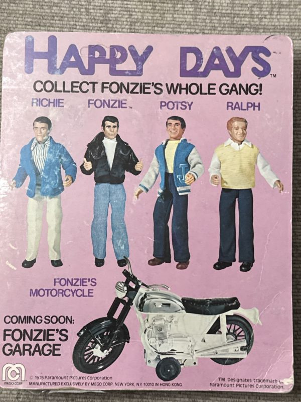 Vintage 1976 Happy Days MEGO Doll Figure Potsy New Unpunched