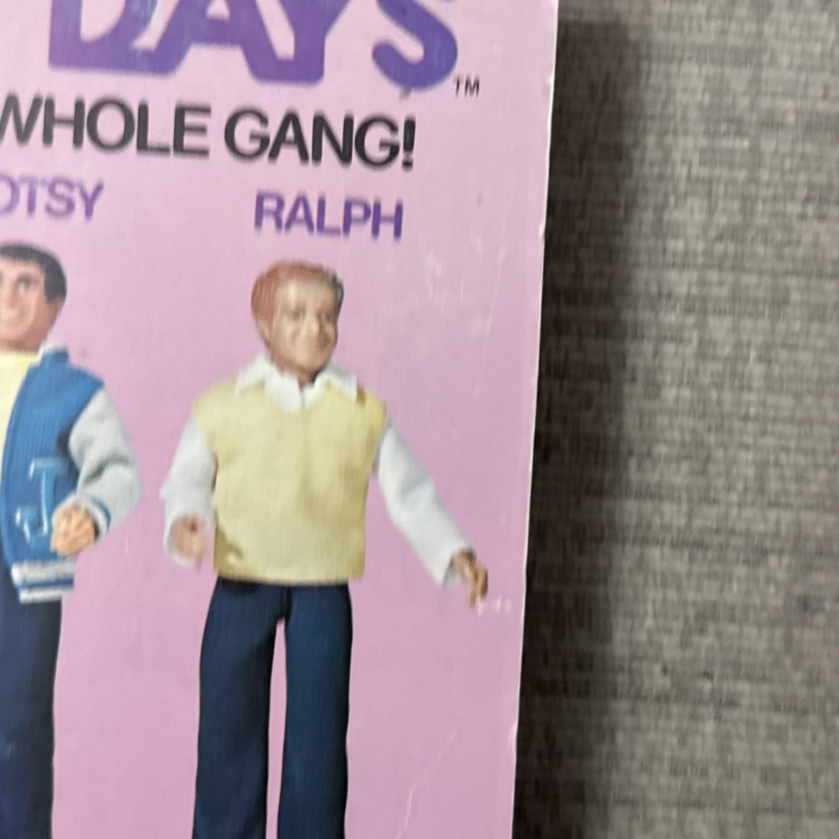 Vintage 1976 Happy Days MEGO Doll Figure Potsy New Unpunched