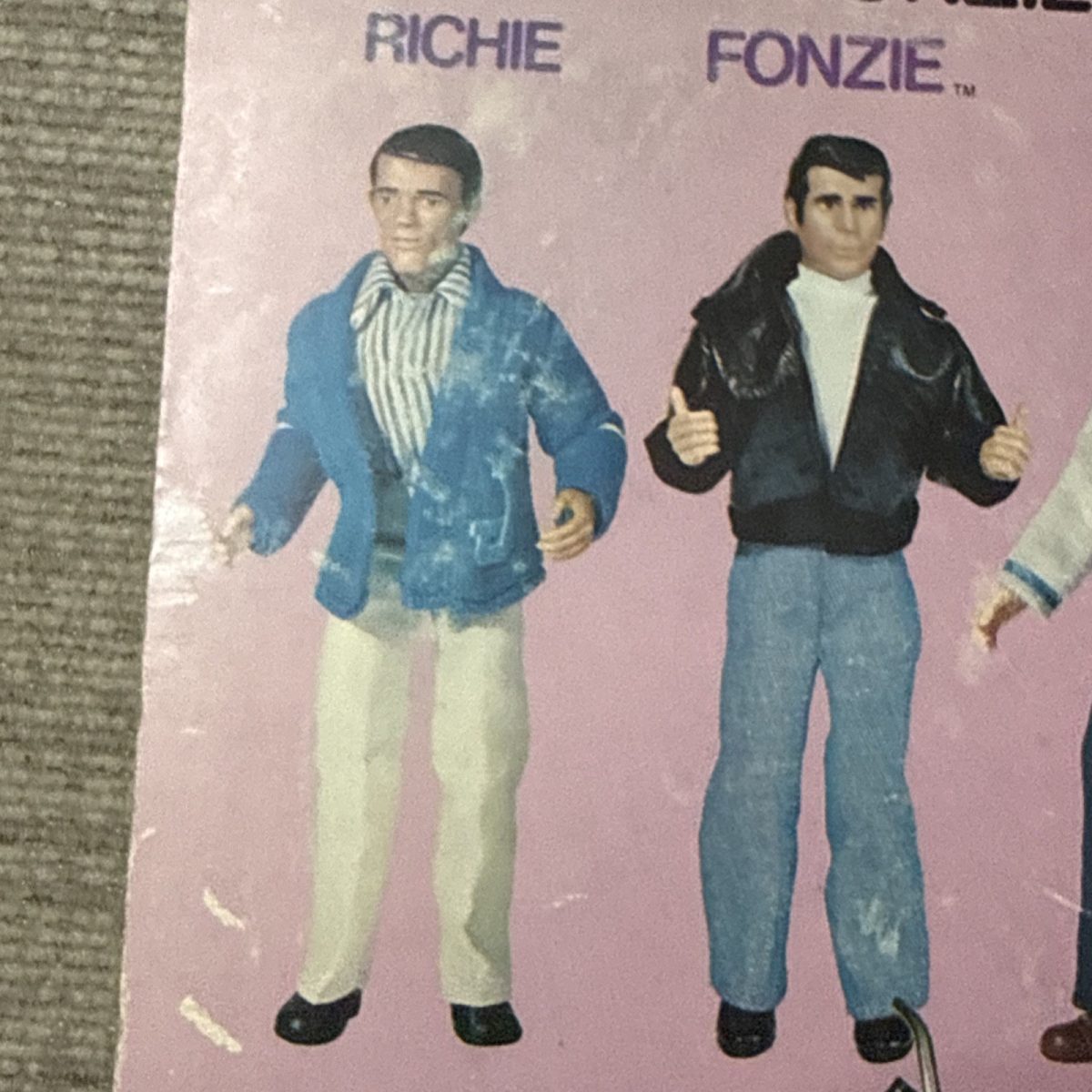 Vintage 1976 Happy Days MEGO Doll Figure Potsy New Unpunched