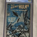 Tales to Astonish #98 CGC 7.0 (Marvel - 12/67) Hulk Sub-Mariner Off White Pages
