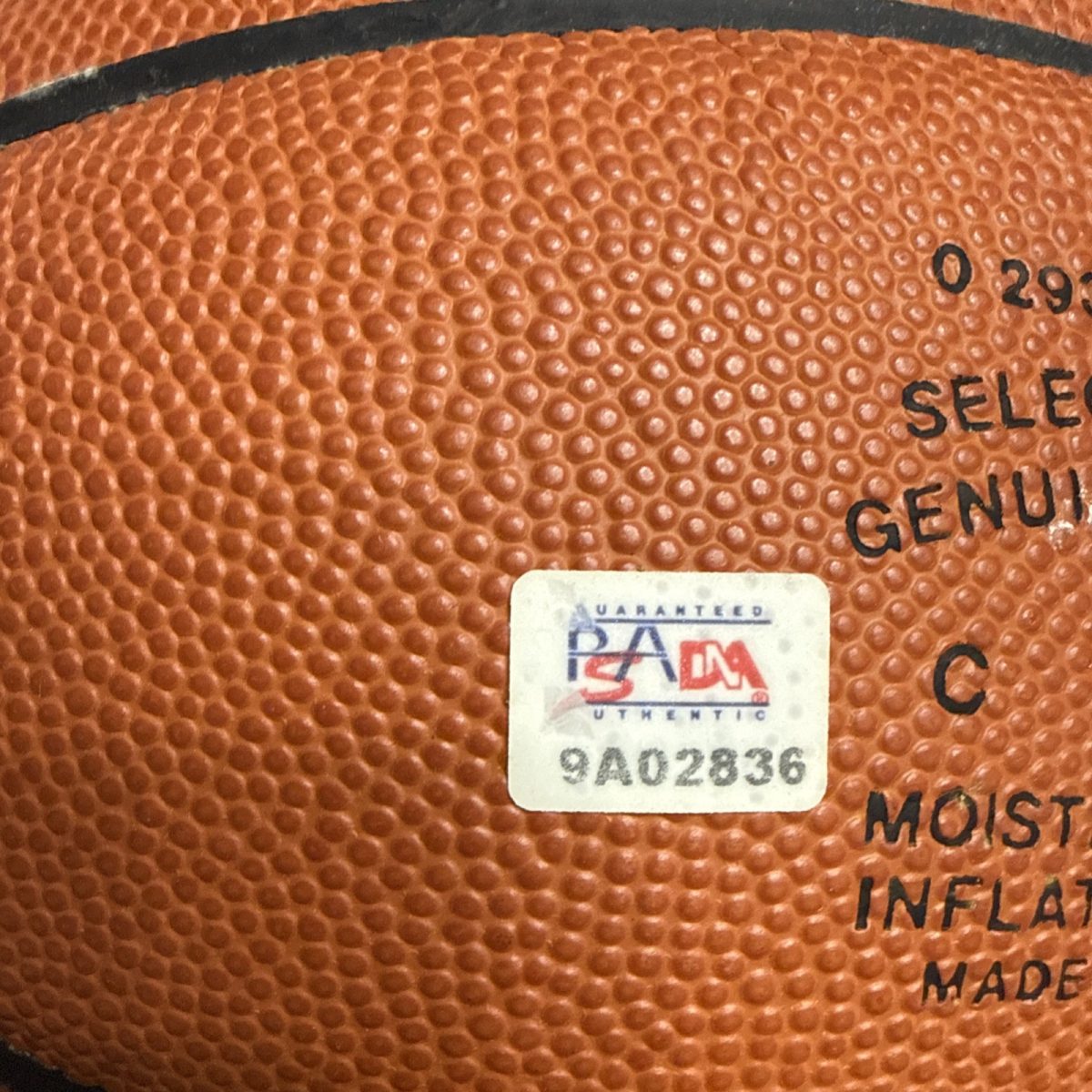 Mid 1990s Kobe Bryant Signed Full Name Official NBA Basketball PSA/DNA MINT BALL