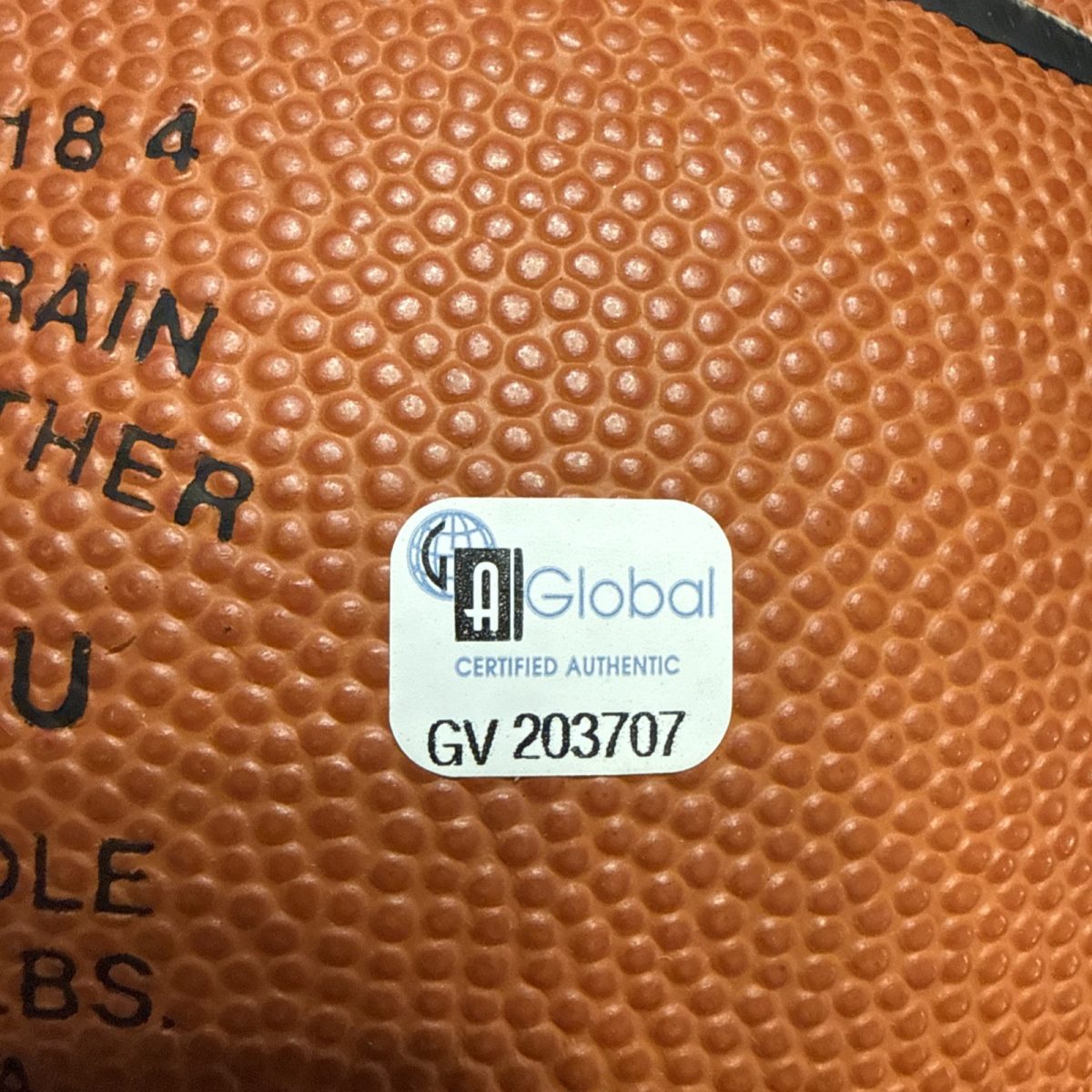 Mid 1990s Kobe Bryant Signed Full Name Official NBA Basketball PSA/DNA MINT BALL