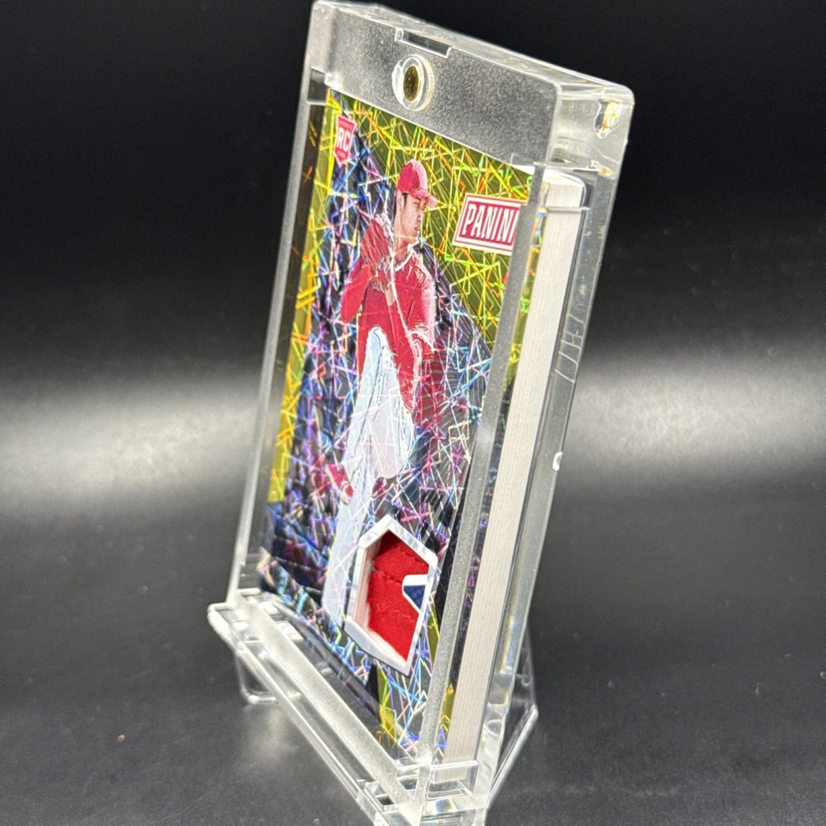 2018 PANINI NATIONAL VIP SHOHEI OHTANI GOLD JERSEY PATCH TAG RC #46 NM #/5