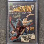 DAREDEVIL #7 1st Red Costume Silver Age Marvel Comics 1965 CGC 4.0 White Pages