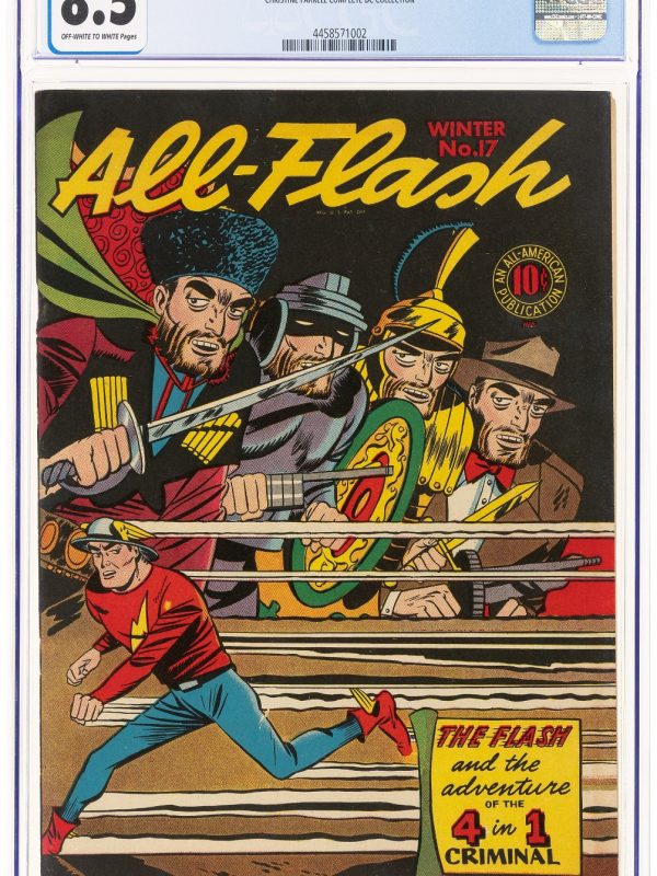 All FLASH #17 CGC 8.5 Off-White to White (1944) OW/W Golden Age Comic