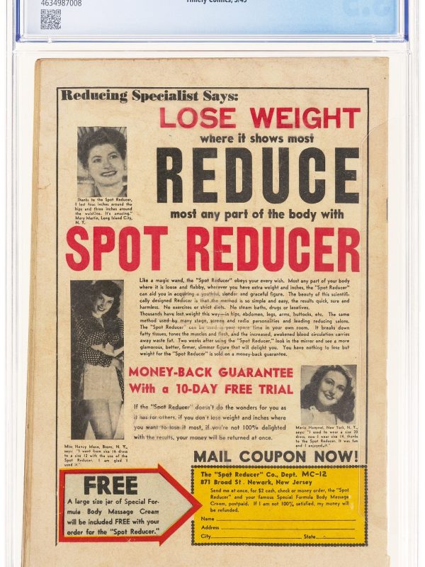 Captain America Comics #71 CGC 3.5 1949 Last Golden Age BUCKY 1st Trickster App