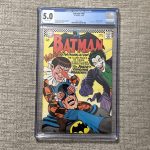 Batman #186 - DC Comics 1966 Silver Age Issue - CGC 5.0 Joker Cover Moldoff Art