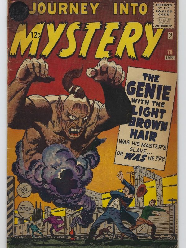 Marvel Comics Journey Into MYSTERY #76 Black Price Variant