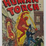 HUMAN TORCH #36 - ATLAS COMICS 1954 Sub-Mariner VG+/FN-