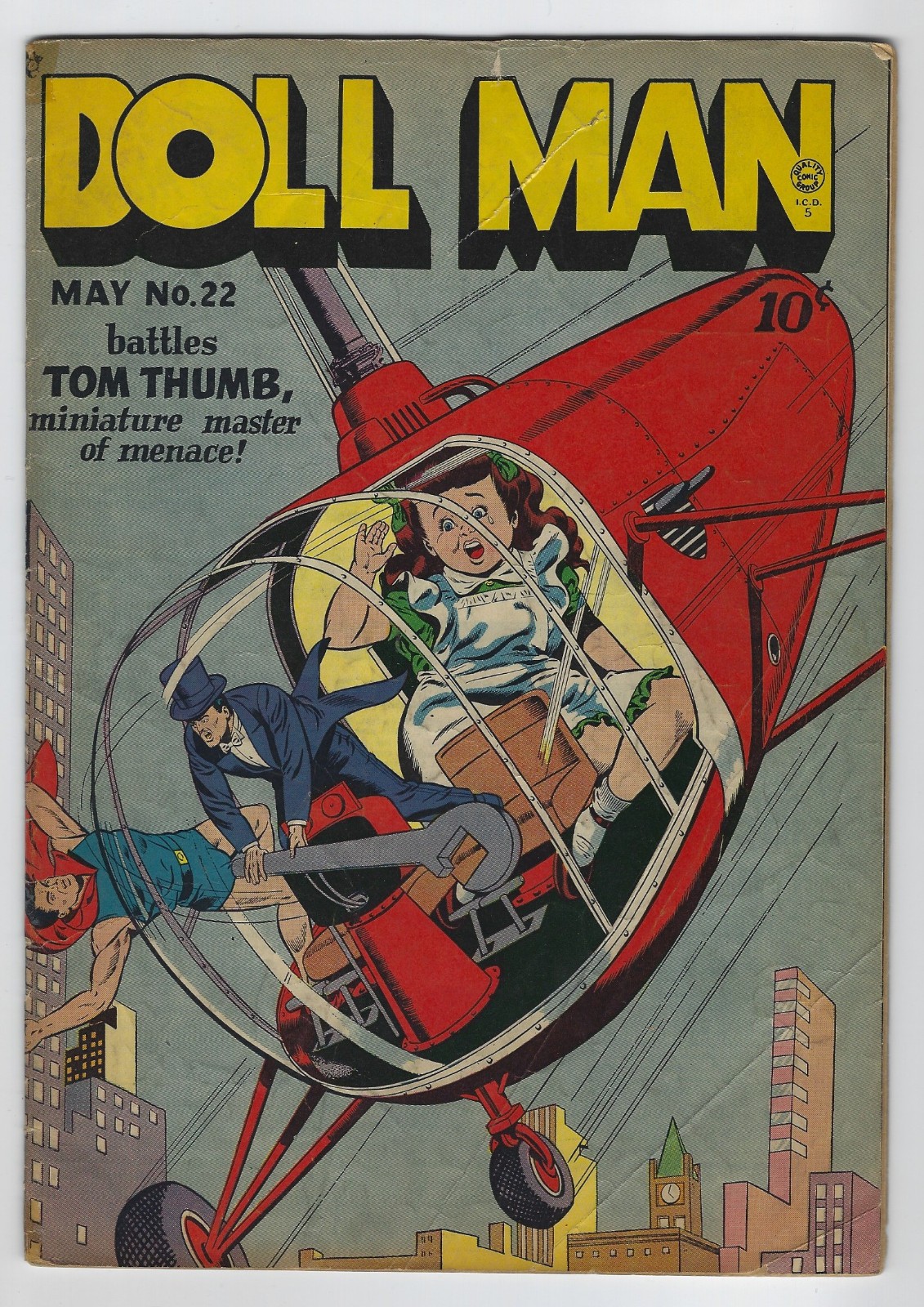 Doll Man Quarterly #22 (Quality Comics 1949) Golden Age RARE