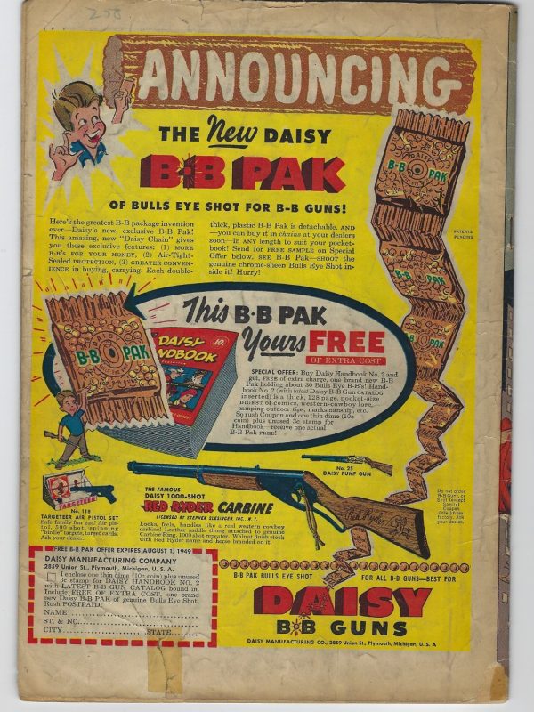 Doll Man Quarterly #22 (Quality Comics 1949) Golden Age RARE