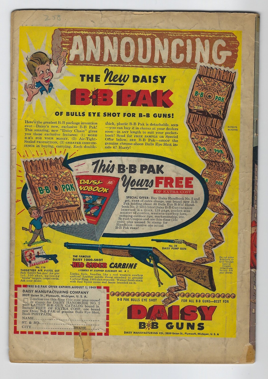 Doll Man Quarterly #22 (Quality Comics 1949) Golden Age RARE