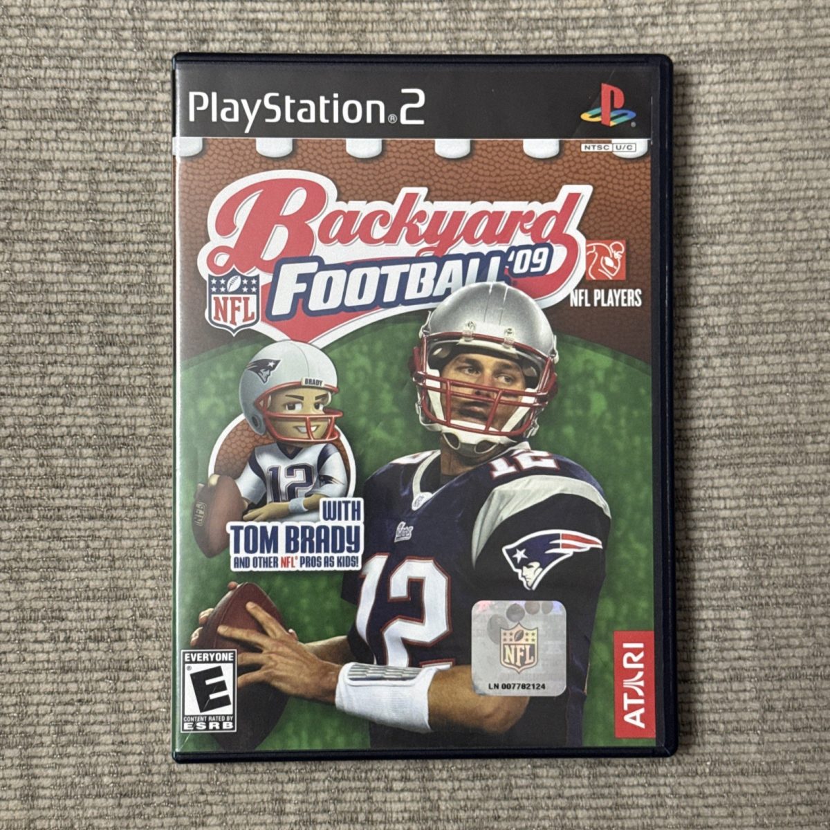 PlayStation 2 Backyard Football '09 complete CIB PS2 Tom Brady