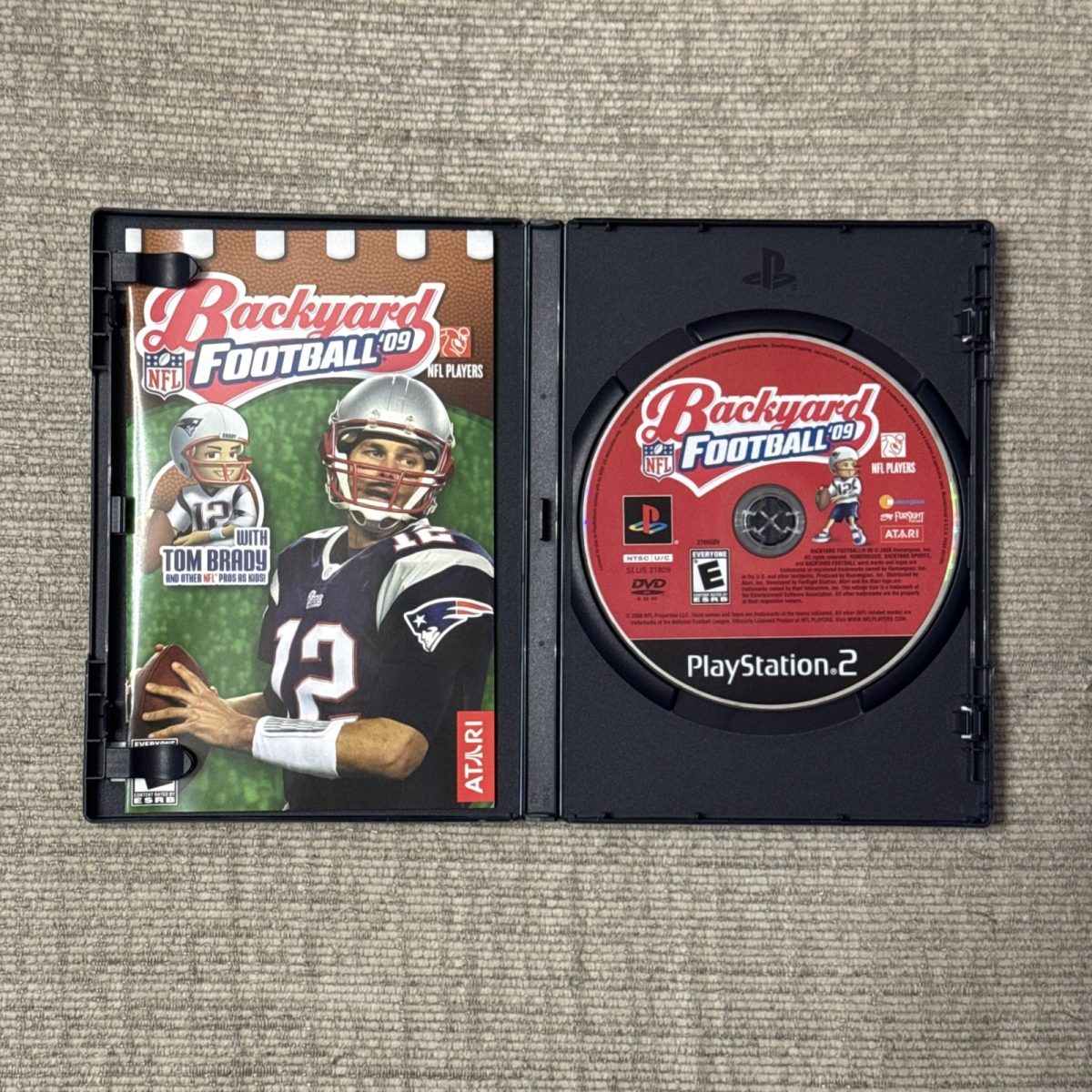 PlayStation 2 Backyard Football '09 complete CIB PS2 Tom Brady