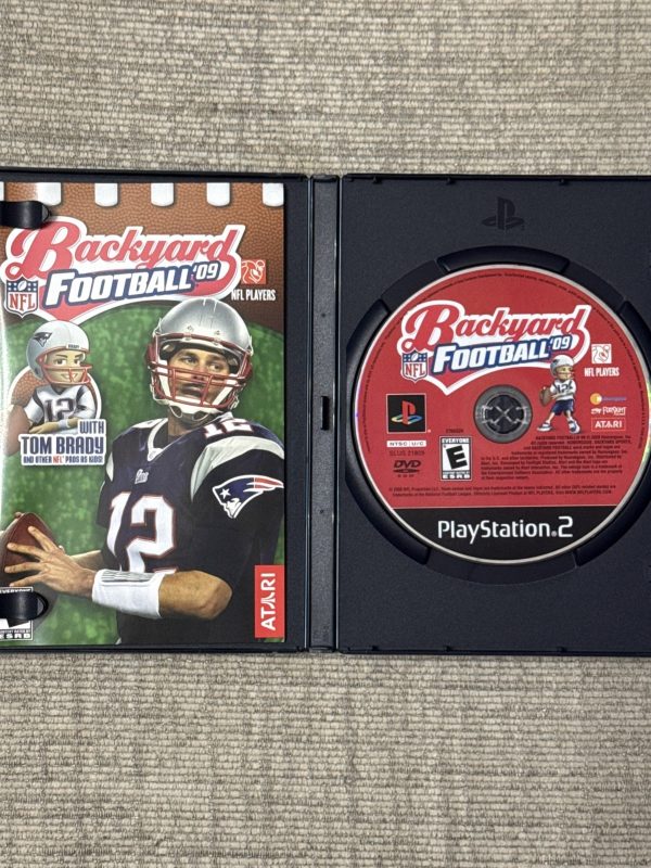 PlayStation 2 Backyard Football '09 complete CIB PS2 Tom Brady