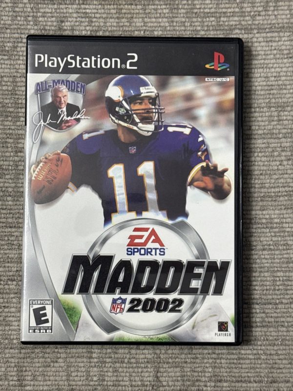 Madden NFL 2002 (Sony PlayStation 2, PS2) Complete CIB Tested