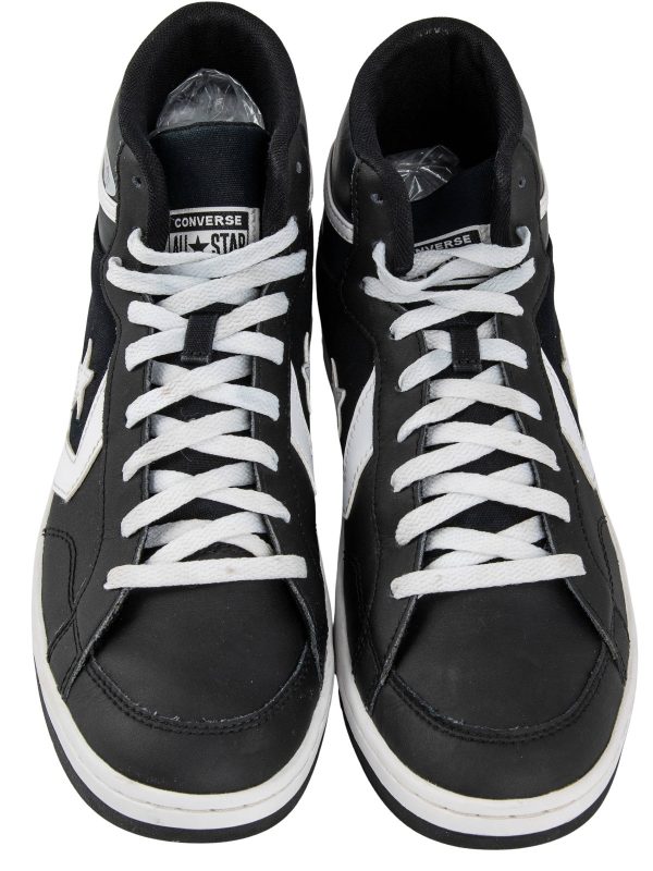 Larry Bird & Magic Johnson Dual-Signed Converse Pair Shoes - PSA Beckett