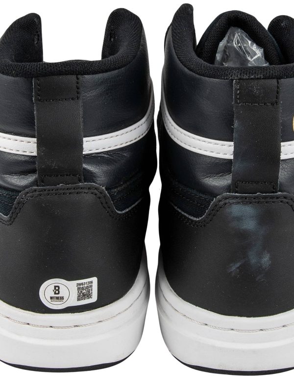 Larry Bird & Magic Johnson Dual-Signed Converse Pair Shoes - PSA Beckett