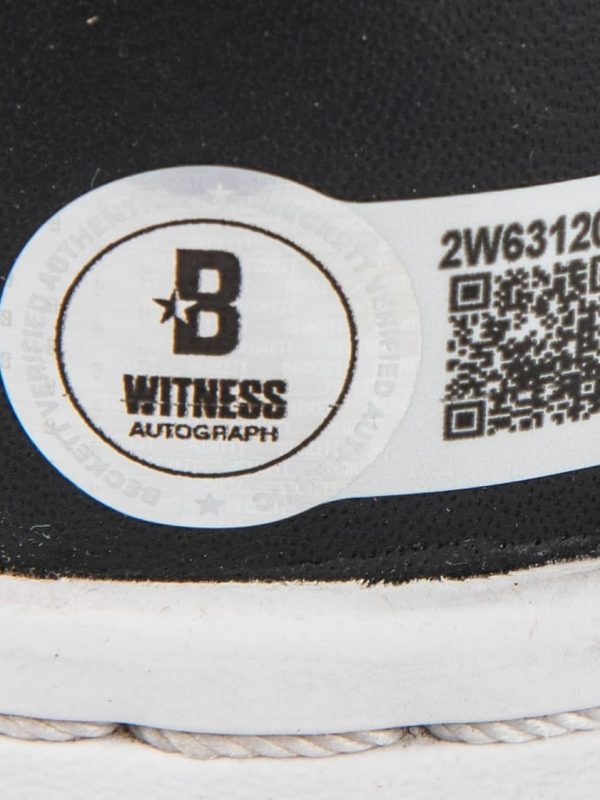 Larry Bird & Magic Johnson Dual-Signed Converse Pair Shoes - PSA Beckett