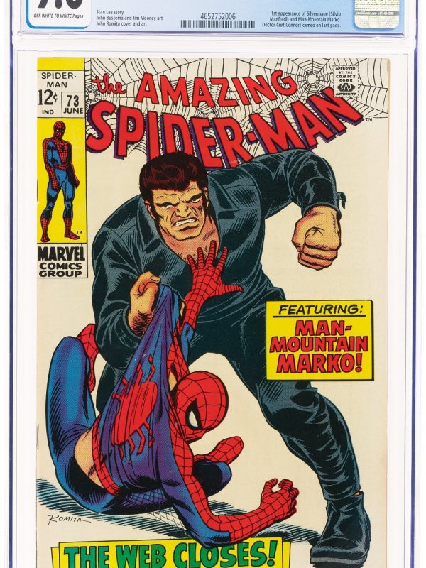 The Amazing Spider-Man #73 (Marvel, 1969) CGC VF/NM 9.0