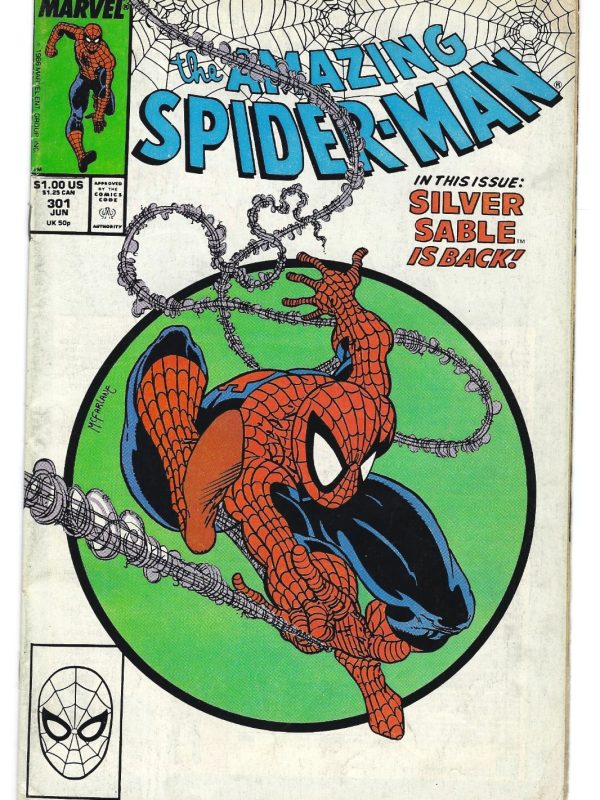 The Amazing Spider-Man #301 (Marvel 1988) Todd McFarlane