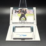 2020 PANINI PLAYBOOK JALEN HURTS MATERIAL AUTOGRAPHS ROOKIE TRI PATCH AUTO #/49