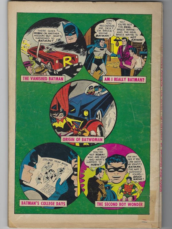 BATMAN ANNUAL # 4 ( 1962 ) 80 PG. GIANT DC COMICS GD+