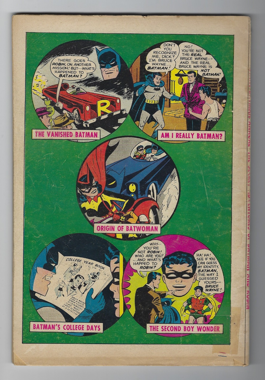 BATMAN ANNUAL # 4 ( 1962 ) 80 PG. GIANT DC COMICS GD+