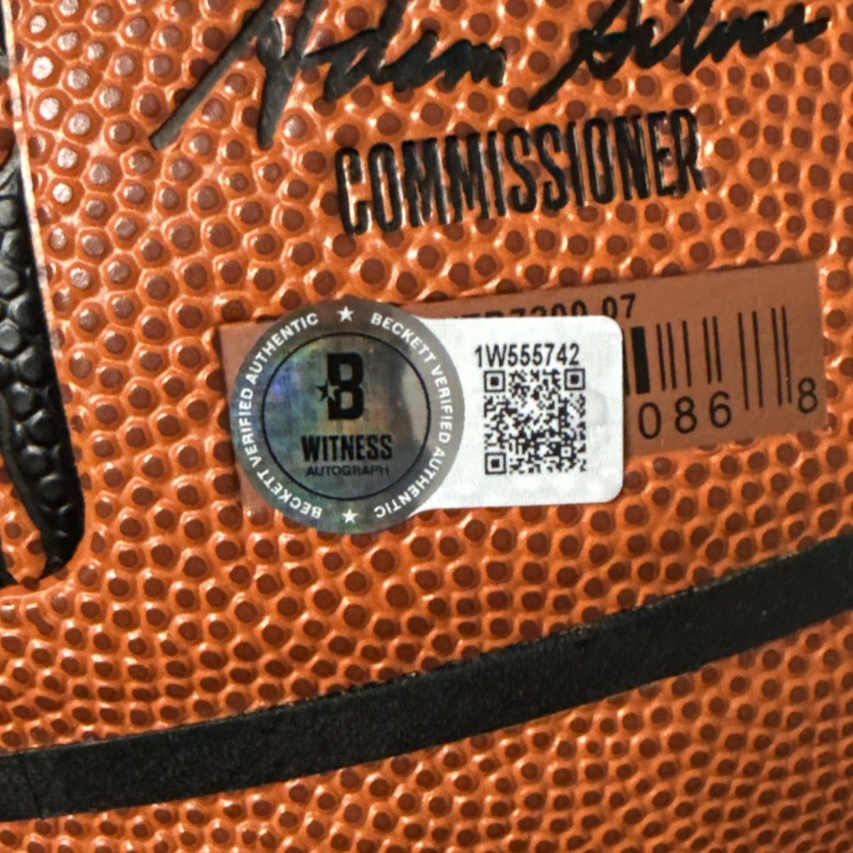 Sonics Gary Payton & Shawn Kemp Authentic Signed Wilson Basketball BAS Witnessed