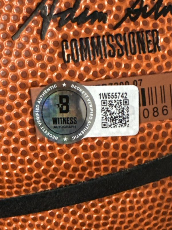 Sonics Gary Payton & Shawn Kemp Authentic Signed Wilson Basketball BAS Witnessed