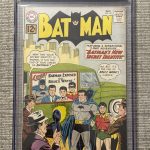 1962 DC Comics Batman #151 CGC 6.0. Bruce Wayne Identity Revealed Key Book
