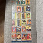1956 Topps Football Lot (22) Varrichone Ulrich Matson Mann Scott Vintage NFL
