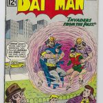 Batman #149 FN+7.0 Invaders From The Past Sci-Fi Batman Story! DC Comics 1962
