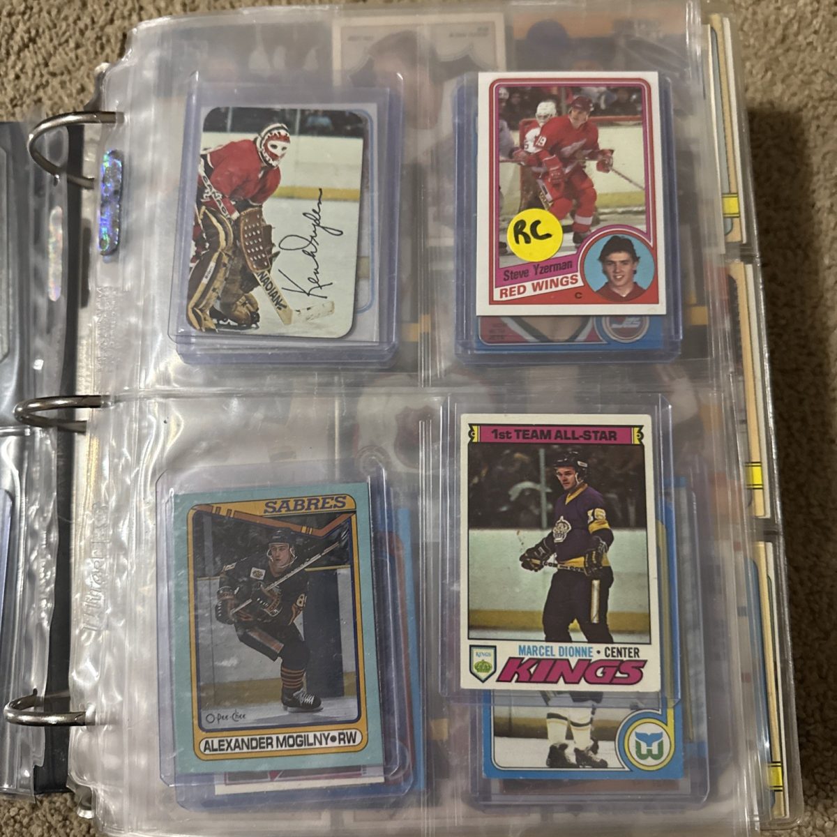 Hockey Card Lot 1000+ Cards 70s 80s 90s Inserts Rookies Stars Gretzky Hull Ect